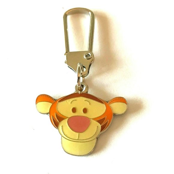 Vintage Disney Tigger Zipper Pull Purse Charm Winnie The Pooh Vintage Disneyana - Picture 1 of 7